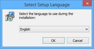 Select Setup Language